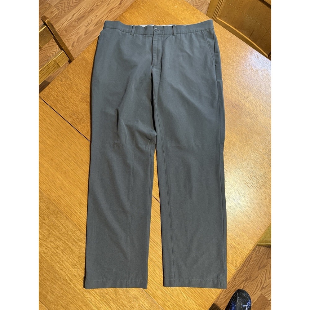 Nike‎ Golf Men's Pants 36x32 Tour Performance Dri-Fit Black Flat Front Stretch